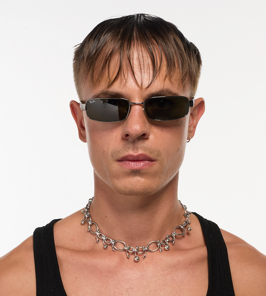 PULSE NECKLACE SILVER